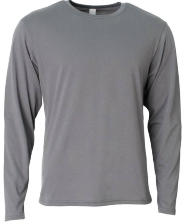 CUSTOM LONG SLEEVE TEE 100%COTTON - Image 3