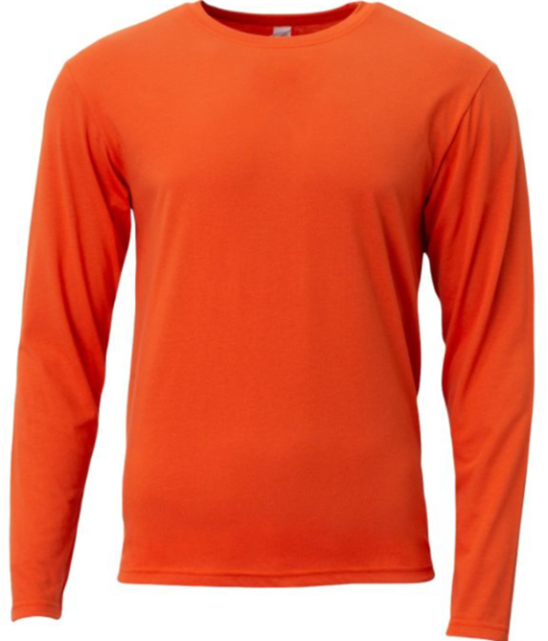 CUSTOM LONG SLEEVE TEE 100%COTTON - Image 2