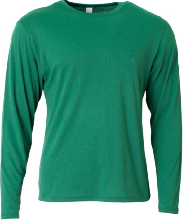 CUSTOM LONG SLEEVE TEE 100%COTTON - Image 5
